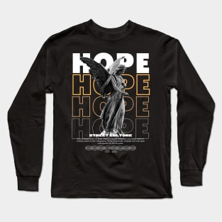 Elevated Hope: Angelic Inspiration Tee Long Sleeve T-Shirt